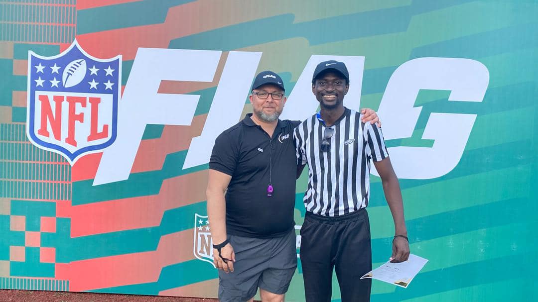Flag Football Training Session