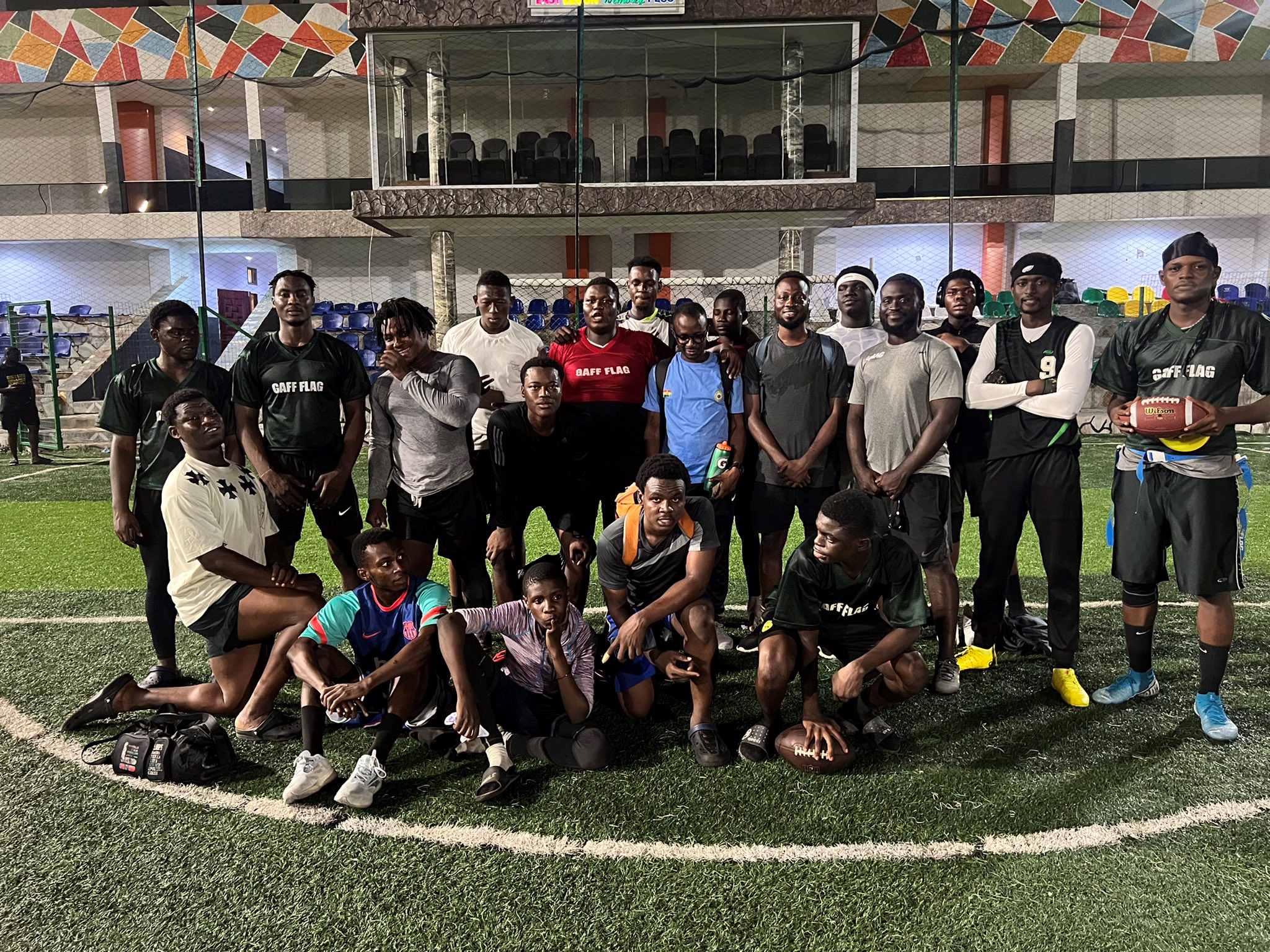 Flag Football Training Session