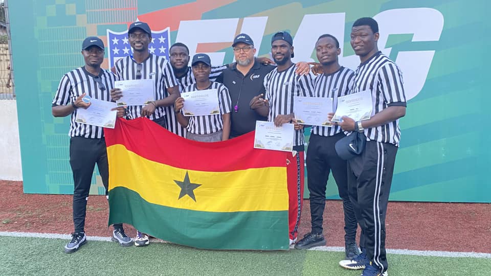Flag Football Training Session